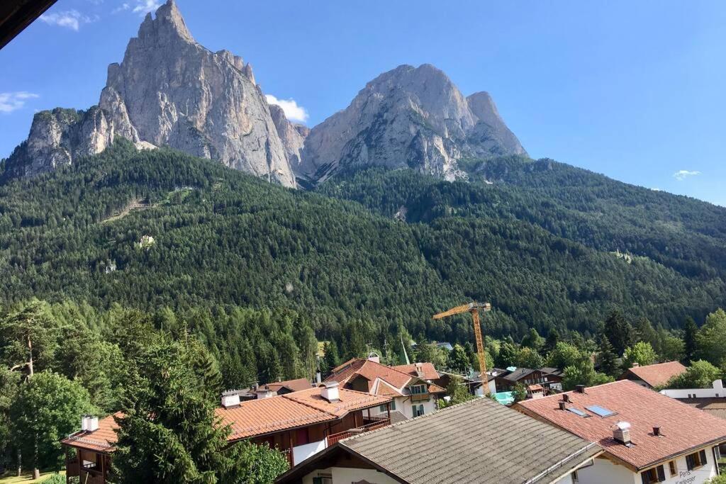 Ferienwohnung Fantastico Monolocale In Siusi Sciliar Exterior foto