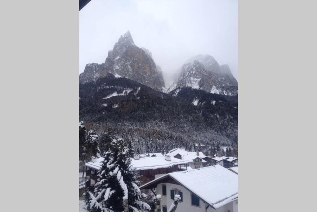 Ferienwohnung Fantastico Monolocale In Siusi Sciliar Exterior foto